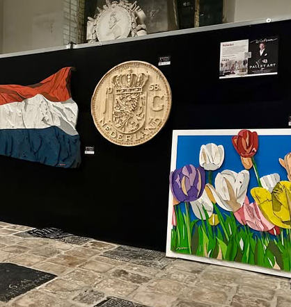 bart wisbrun te zien op het kunstenfestival in Loosbroek
